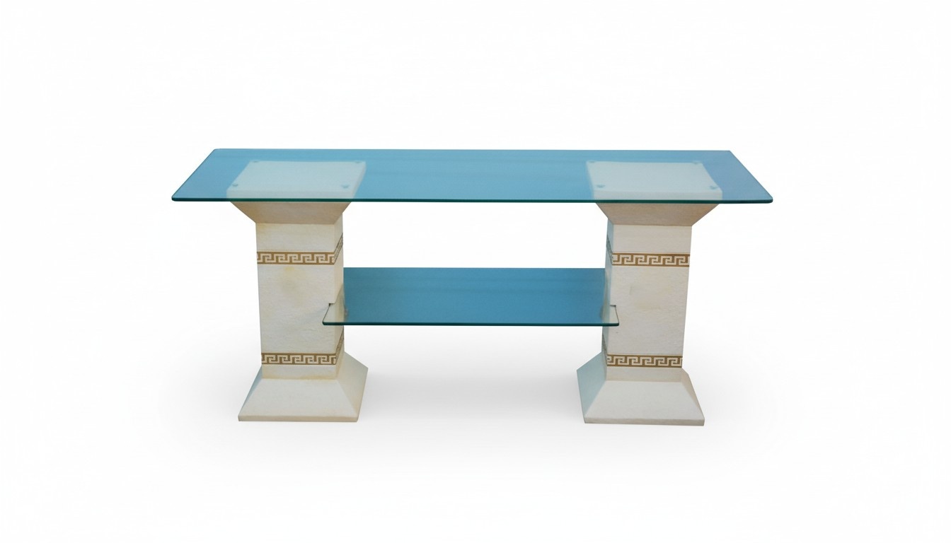 Design Vitrine Regal Glas Säule Schrank Vitrinen Regale Schrank Wohnzimmer