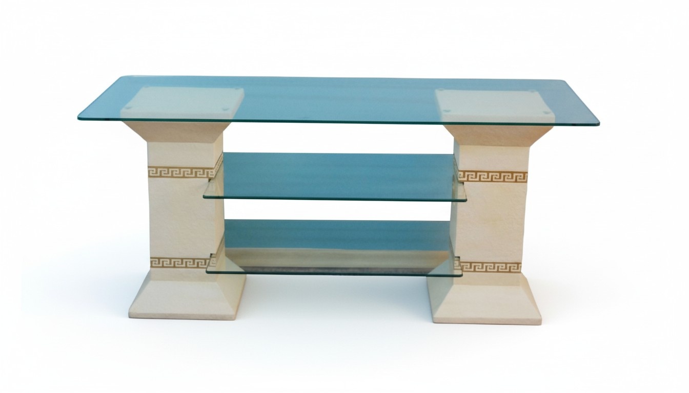 Design Vitrine Regal Glas Säule Schrank Vitrinen Regale Schrank Wohnzimmer