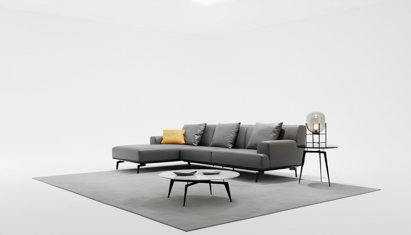 Design Wohnlandschaft Polster Ecksofa Couch Sofa Garnitur Leder Neu