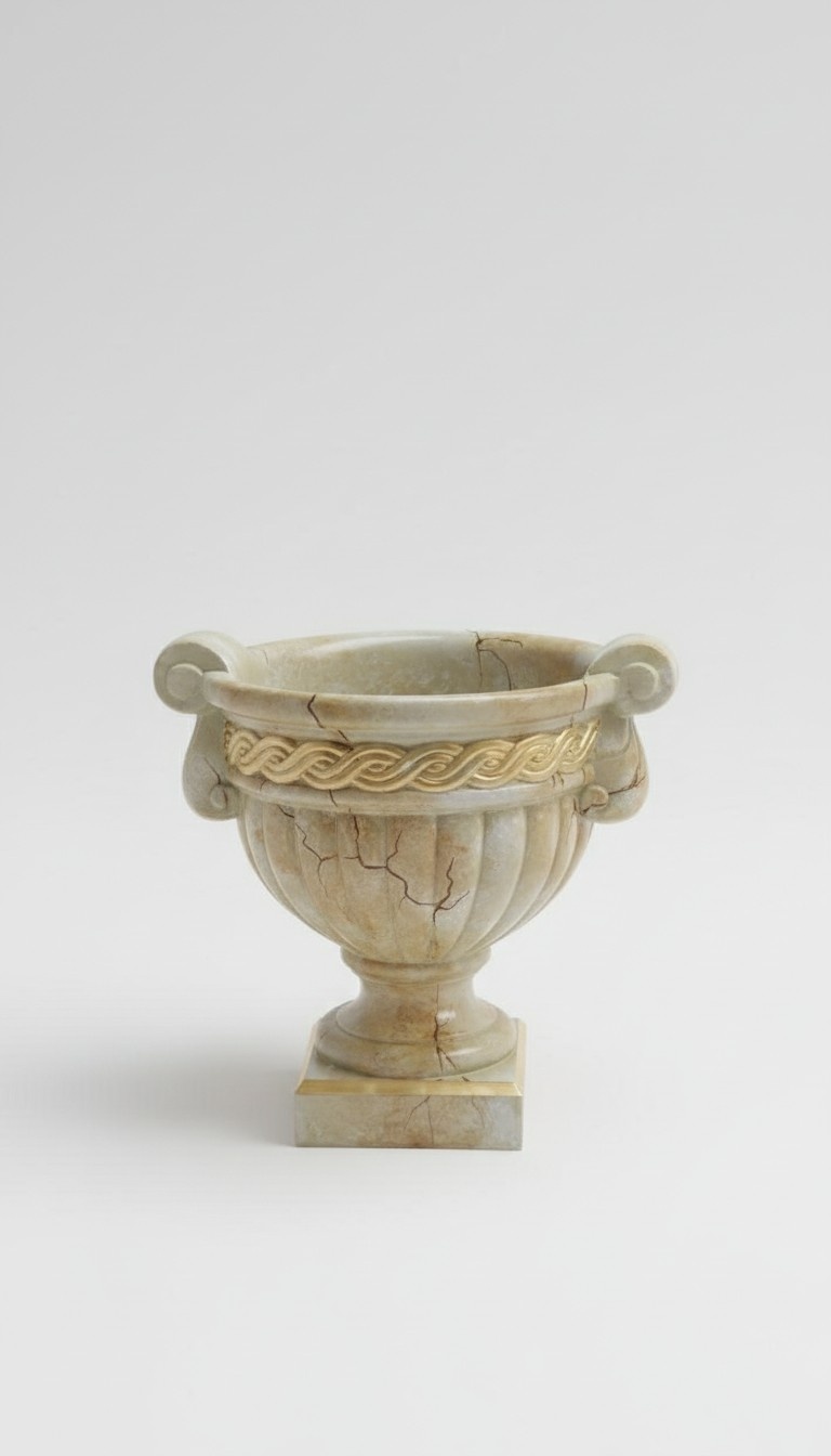 Design XXL Obst Schale Vase Ellipse Vasen Antik Schalen Deko Dekoration