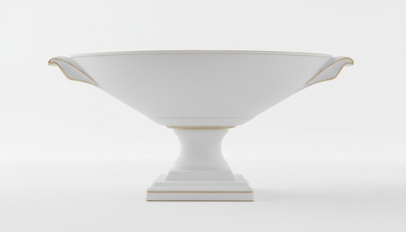 Design XXL Obst Schale Vase Ellipse Vasen Antik Stil Schalen Raum