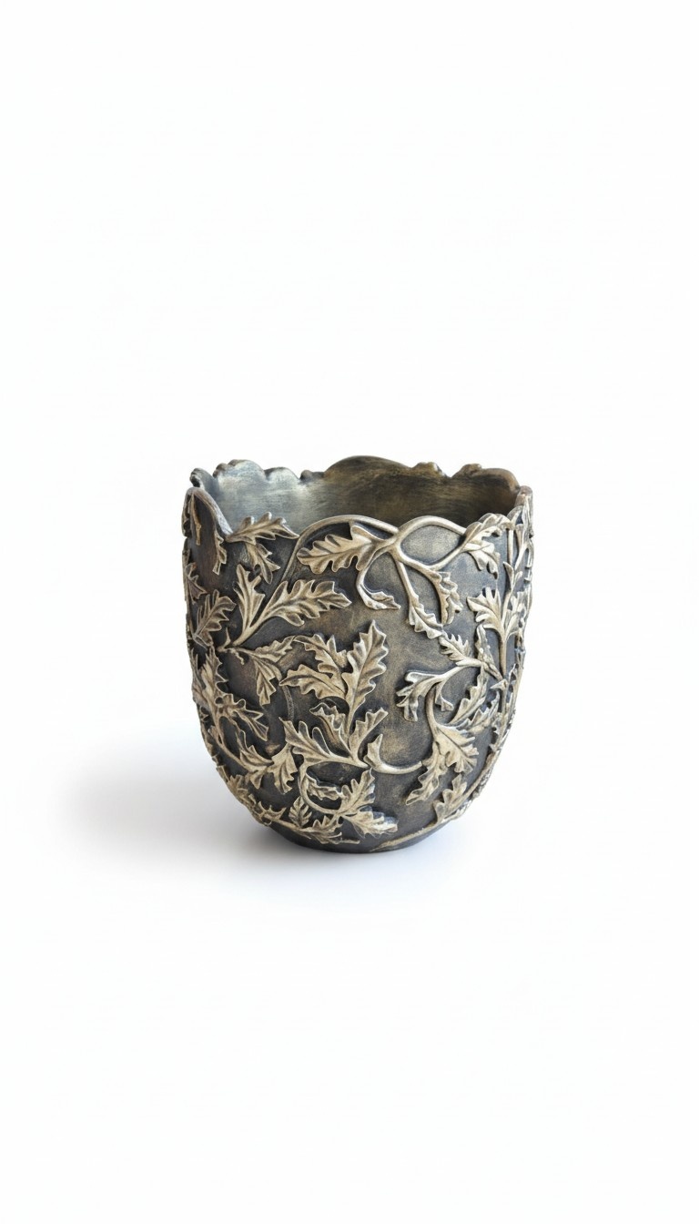 Designer Blumentopf Hand bemalt Topf Vase Übertopf Vase Blumentöpfe