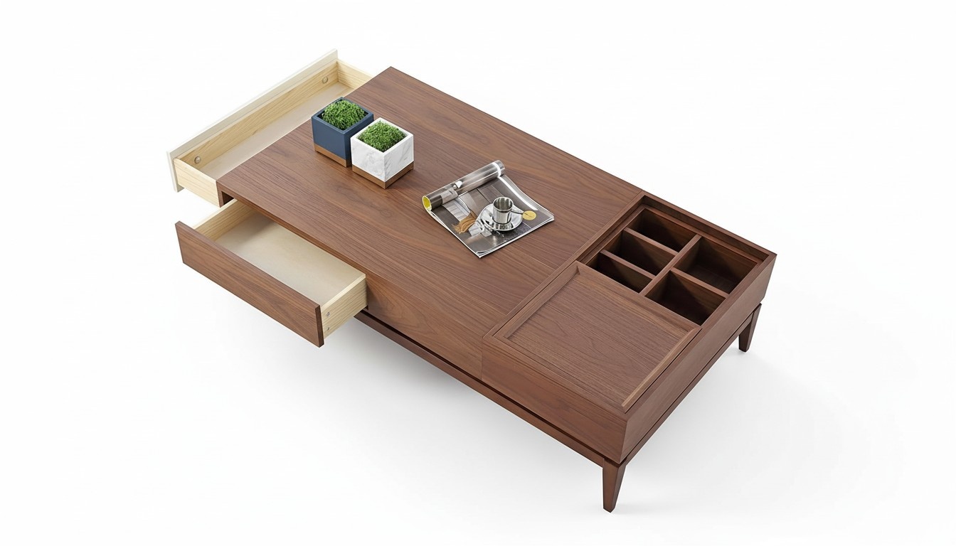 Designer Couch Tisch Holz Sofa Rund Beistell Tische Metall Italienische Möbel