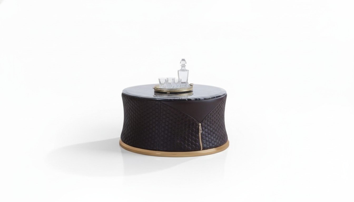 Designer Couchtisch Beistelltisch Sofa Wohnzimmer Tisch Möbel Rund Tische Neu