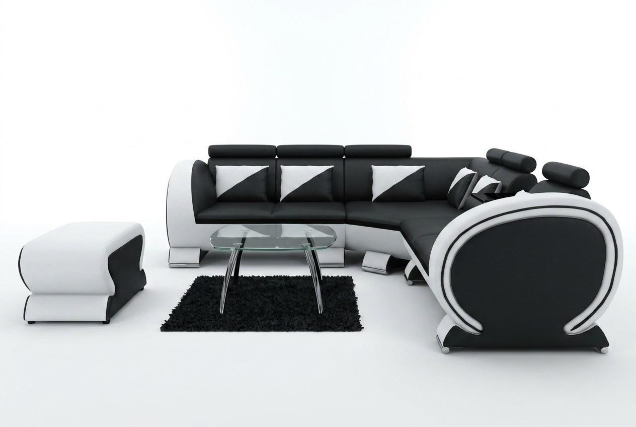 Designer Ecksofa Couch Sofa Polster Garnitur Lounge Sofas Couchen Wohnlandschaft