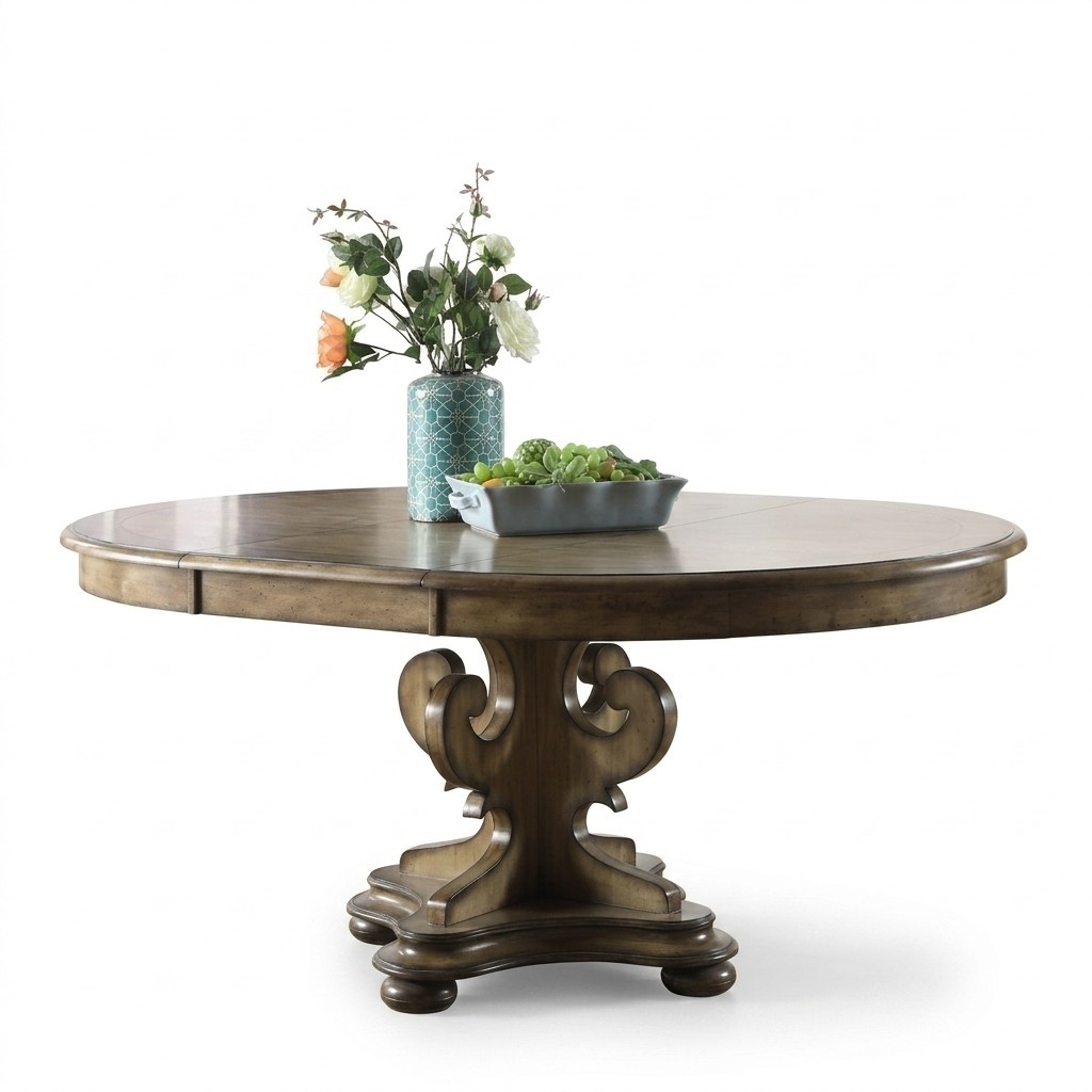 designer esstisch luxus esszimmer tische polster holz Edelstahl tisch Rund möbel