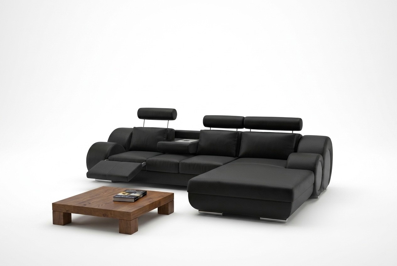 Designer Couch Sofa Polster Ledersofa Sofas Neu Garnitur Wohnlandschaft Eckcouch