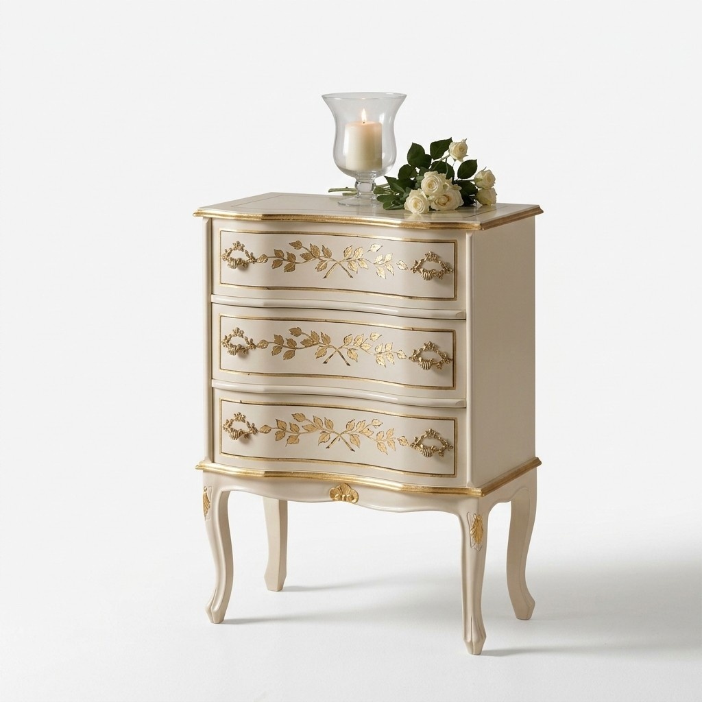 Designer Italienische Holz Möbel Hoch Schrank Kommoden Schränke Weiß Neu