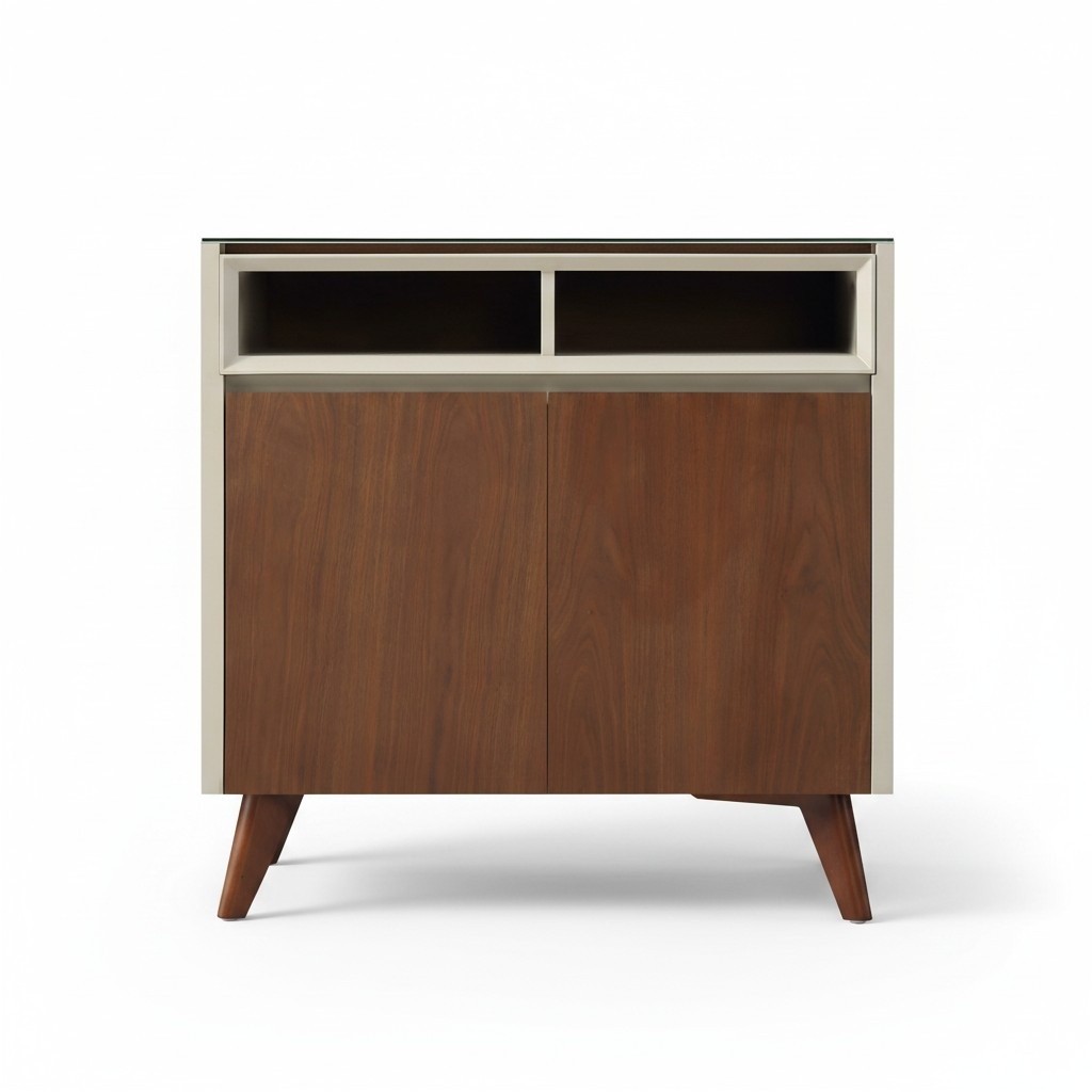 Designer Kommode Anrichte Side Low Board Schrank Regal Metall Luxus