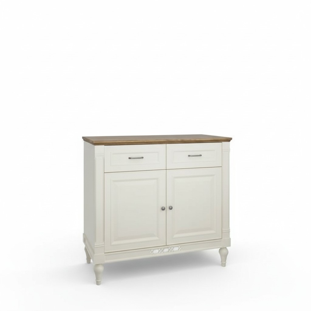 Designer Kommode Anrichte Side Low Board Schrank Wohn Zimmer Regal Antik Stil