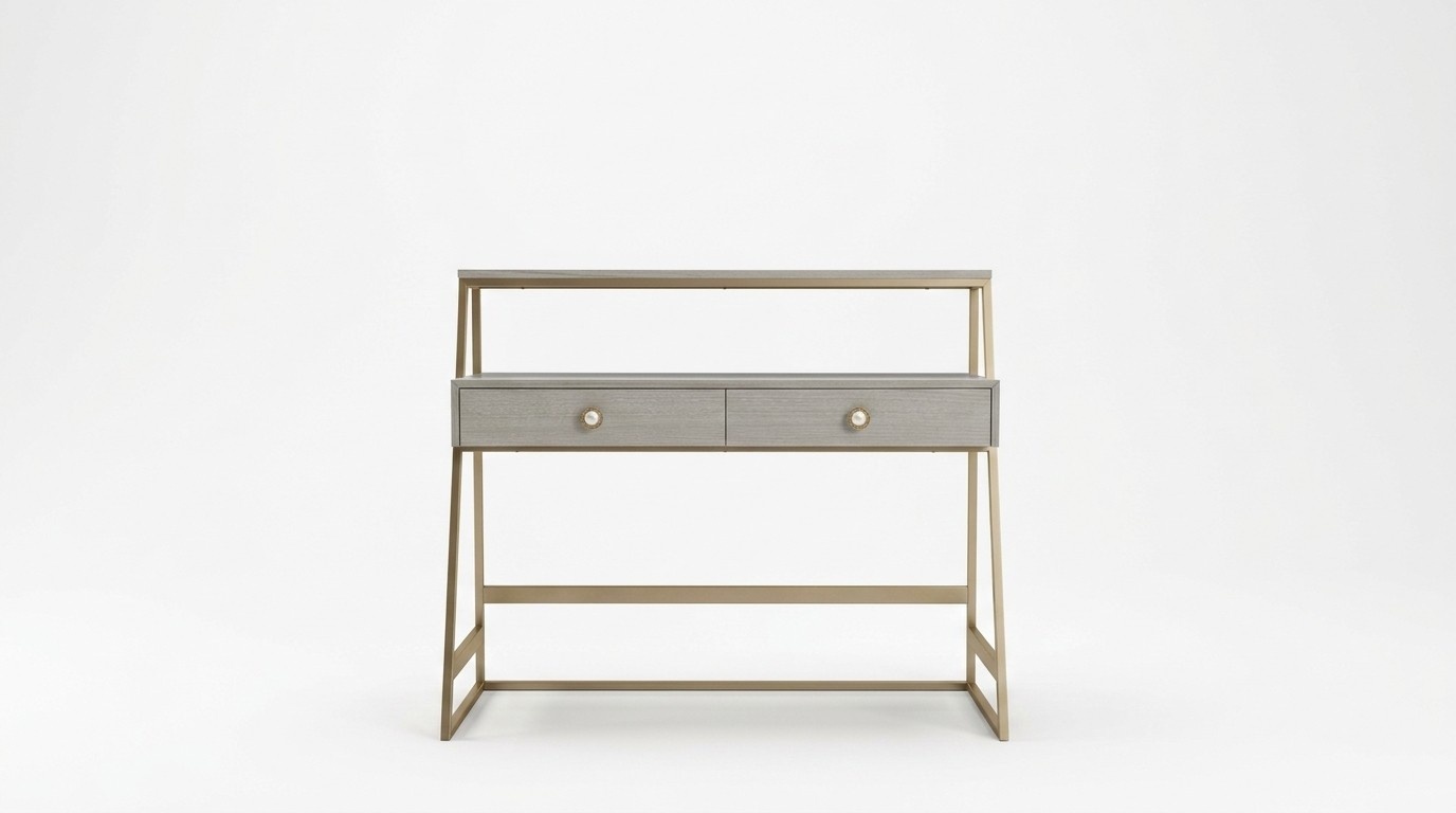 Designer Konsolen Kosmetik Tisch Schminktisch Kommode Frisier Tische Sekretär