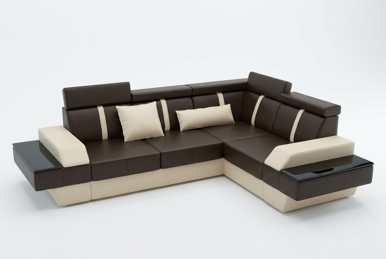 Polster Couch Sofa Ecksofa Eckcouch Ledercouch Designer Ledersofa Wohnlandschaft