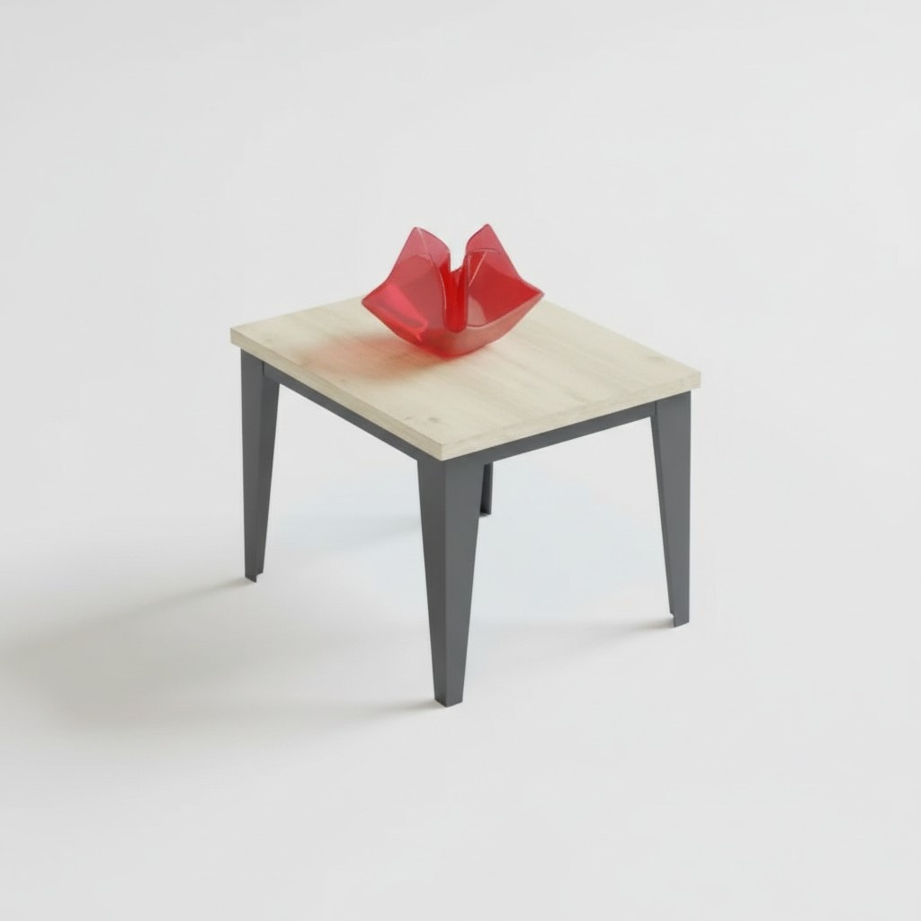 Designer Luxus Brauner Couchtisch Ablage Holzmöbel Moderne Büromöbel