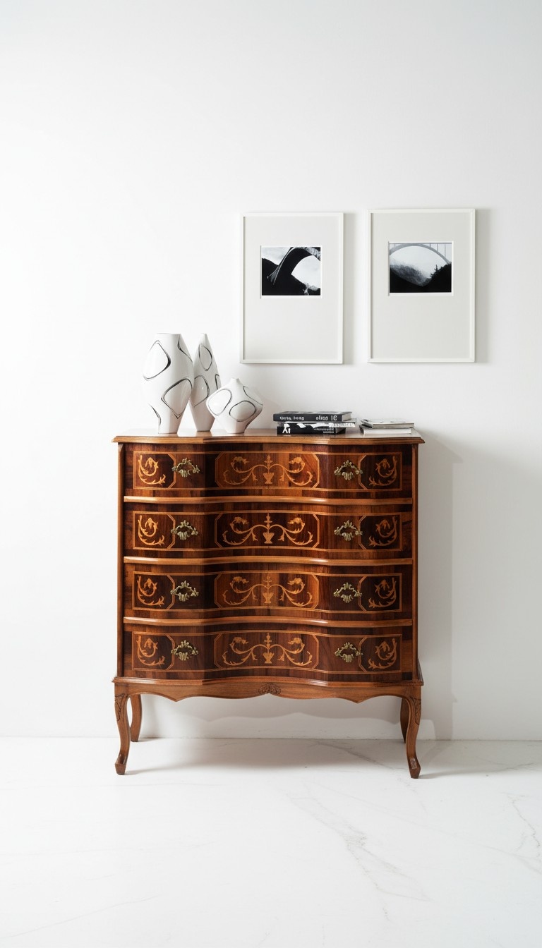 Designer Luxus Italienische Holz Möbel Kommode Schrank Anrichten Echtholz