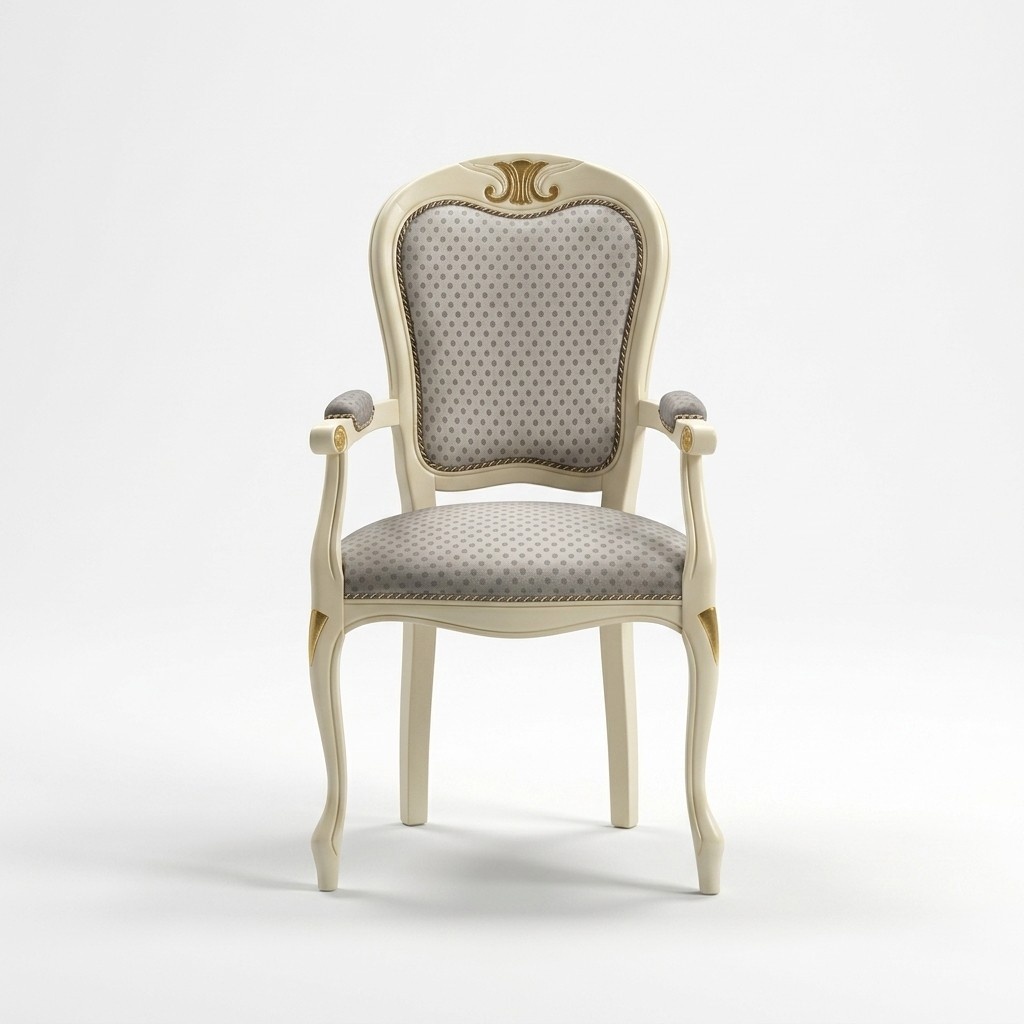 Designer Luxus Klassischer Stuhl Luxus Sessel Polster Wohnzimmer Möbel