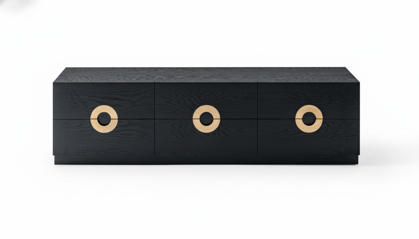 Designer Medienmöbel TV-Ständer Fernsehständer Wohnzimmer Möbel rtv sidebaord