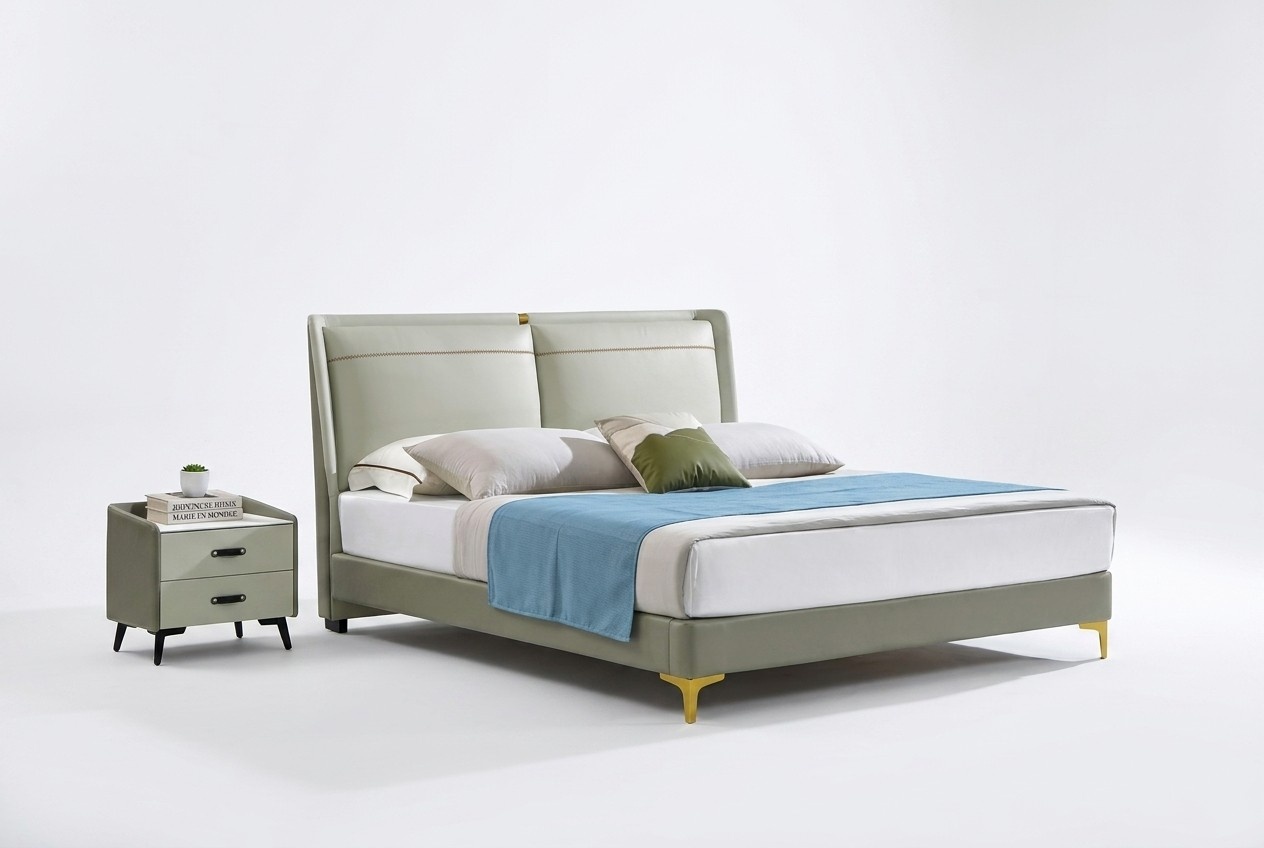 Designer Polsterbett Bett Betten Doppelbett Ehebett Designerbett NEU 180x200cm