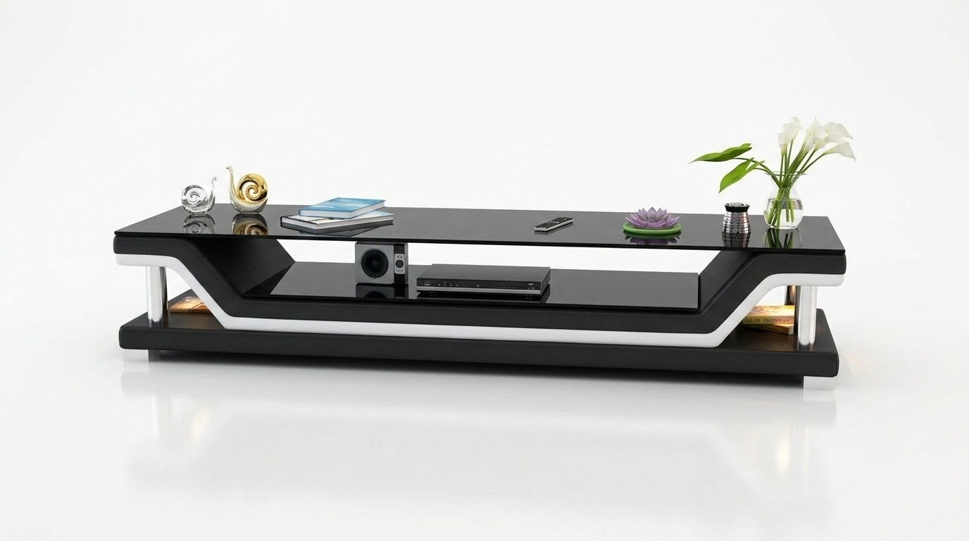 Designer RTV TV Kommode Anrichte Side Low Board Schrank Wohn Zimmer Regal Luxus