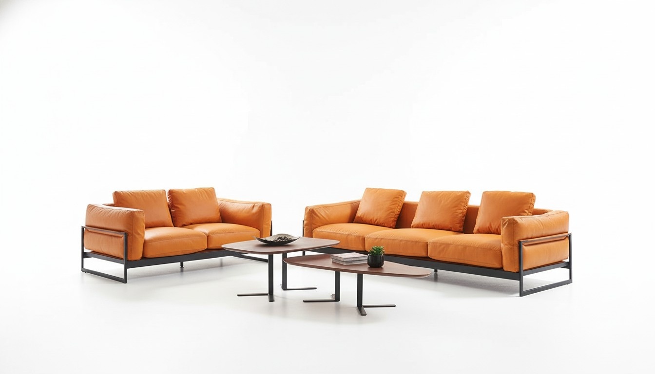 Designer Sofa Sofagarnitur 3+2 Sitzer Couch Polster Garnitur Italienische Möbel