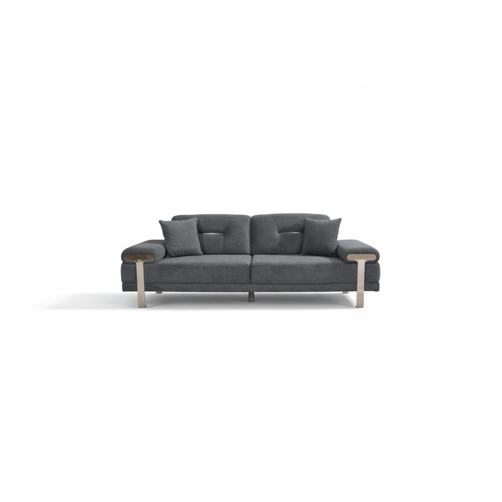 Designer weich 3 Sitzer Sofa für Wohnzimmer Textil Polstermöbel neu Luxus