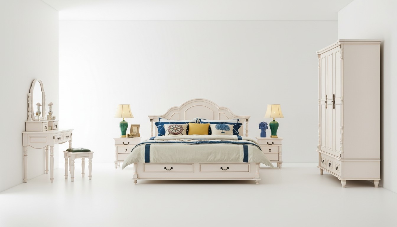 Doppel Hotel Betten Schlafzimmer 180x200 cm Holz Bett Polster Design Luxus Neu