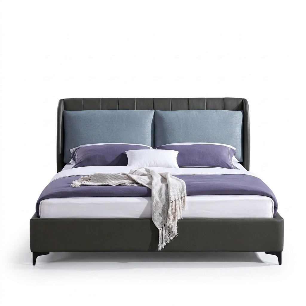 Doppelbett Schlafzimmer Betten Luxus Taupe Doppel Bett Hotel Einrichtung Schlamm
