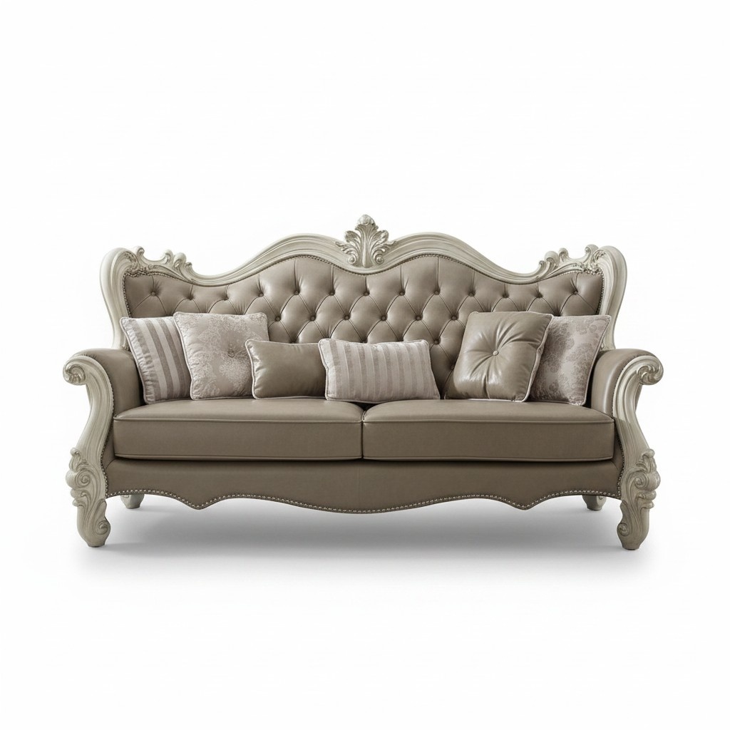 Dreisitzer 3 Sitzer Relax Sofas Lounge Sofa Leder Polster Couch Stoff Couchen