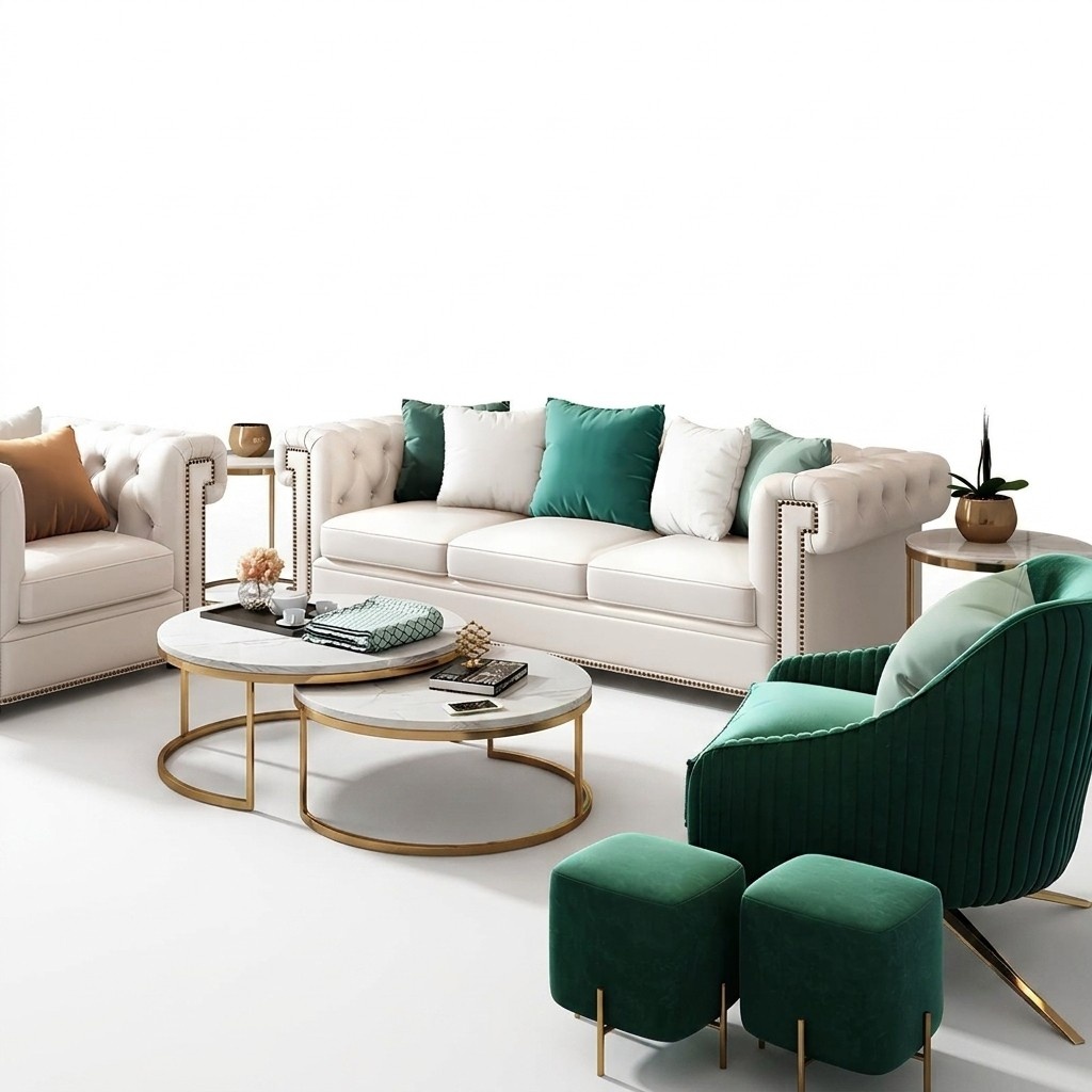 Dreisitzer Couch Polster Design Sofa 3er Sitz Sofas Zimmer Möbel Moderne