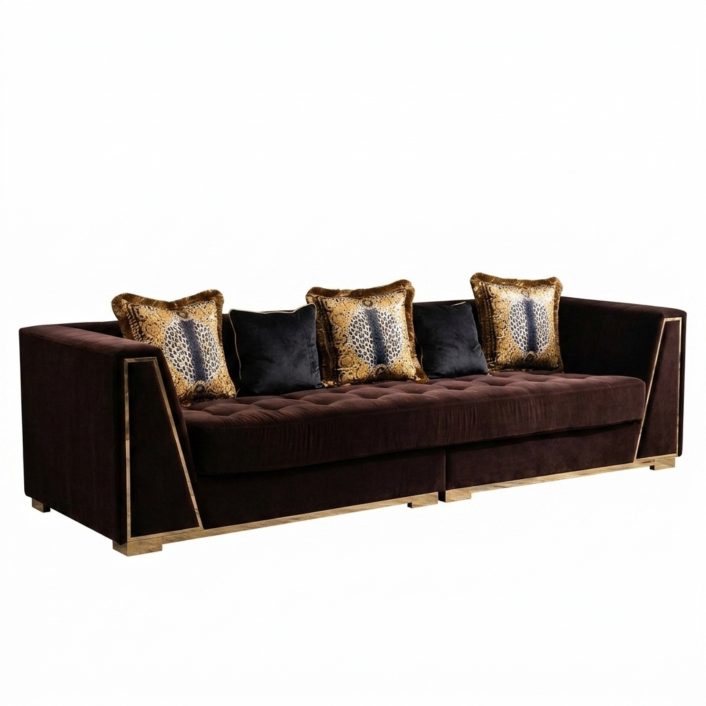 Dreisitzer Couch Polster Design Sofa Moderne 3er Sitz Sofas Zimmer Möbel
