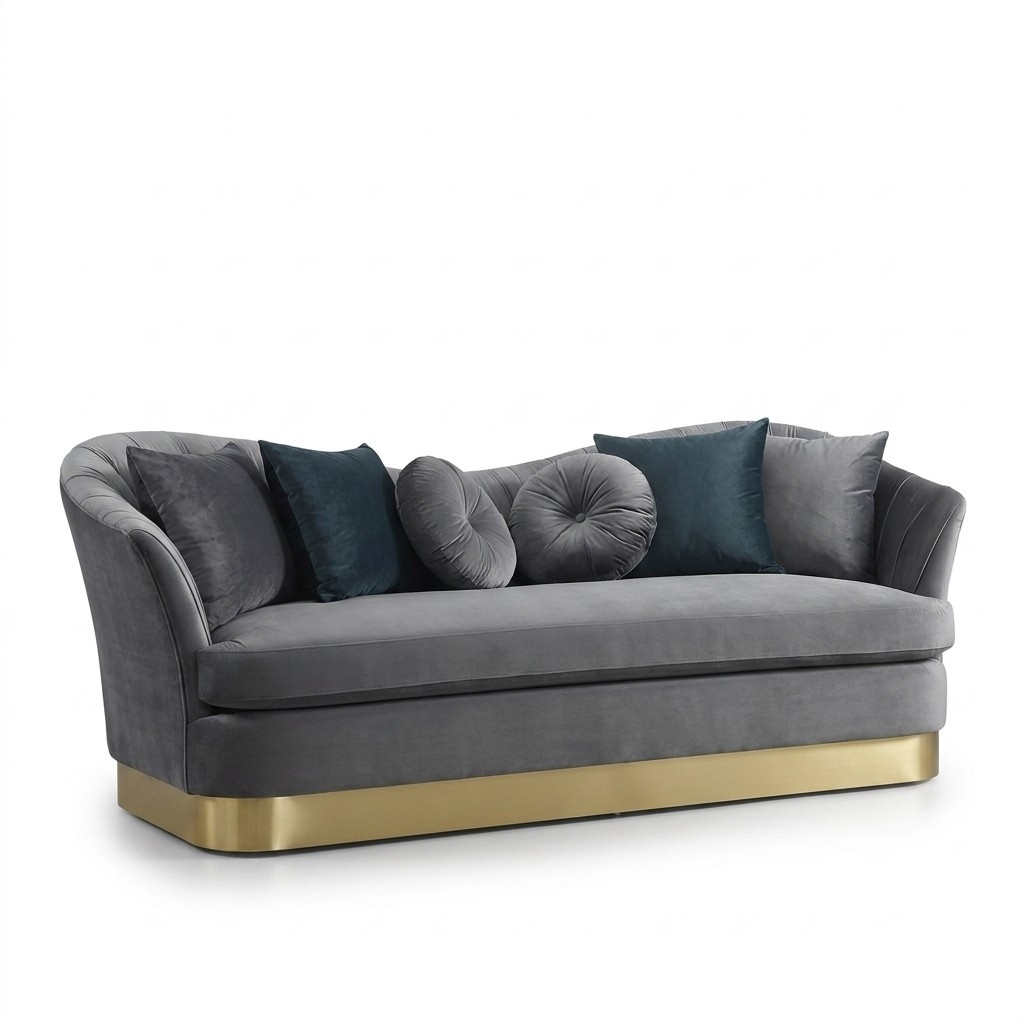 Dreisitzer Couch Polster Design Sofa Moderne Sitz Sofas Zimmer Möbel 3er