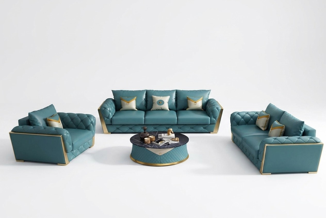 Dreisitzer Design Sofa 3 Sitzer Couchen Couch Polster Garnitur Sofas jvmoebel