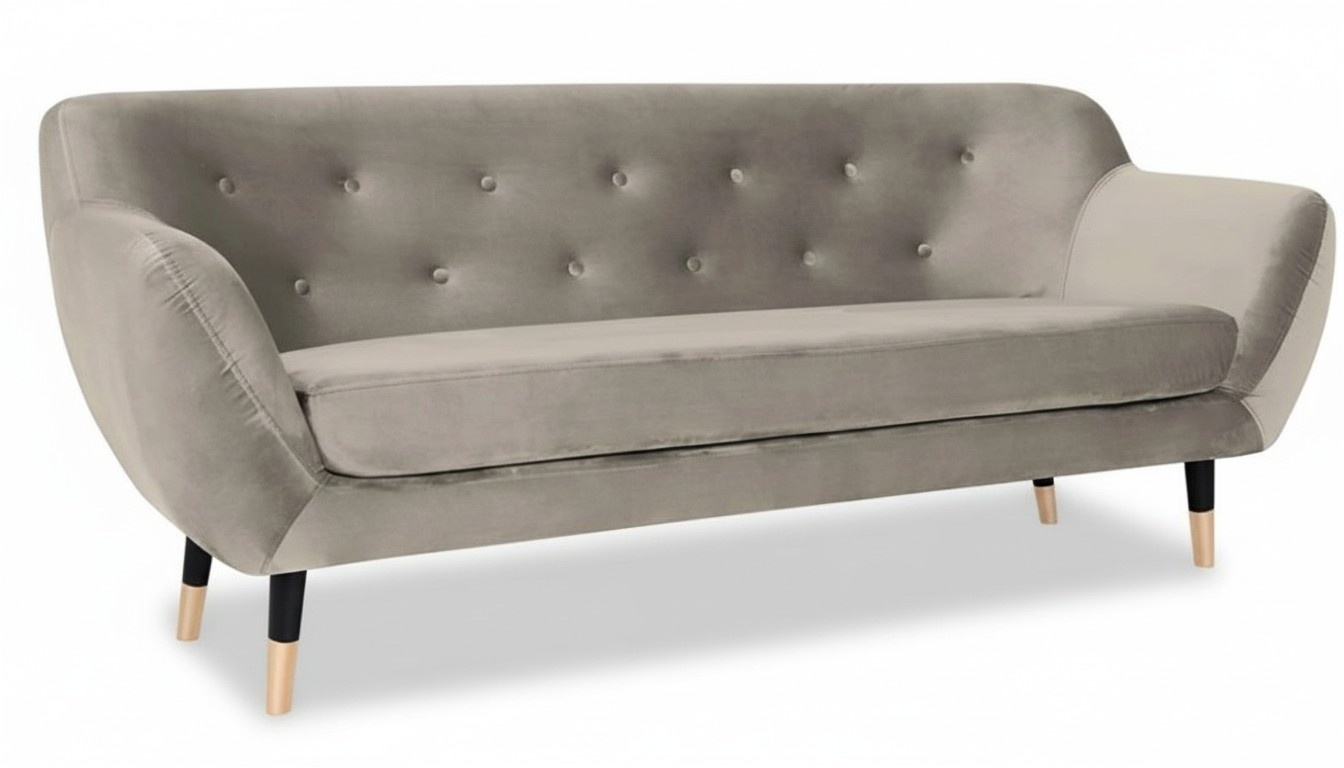 Dreisitzer Minz Sofa Stoff Wohnzimmer Design Couchen Polster Sofas Neu Kreative