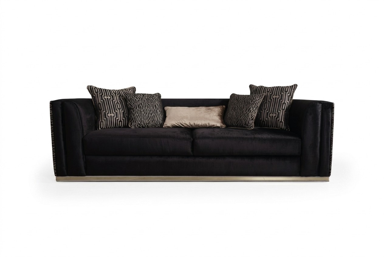 Dreisitzer Moderne Couch Möbel Polster Neu Luxus Sofa Design Neu