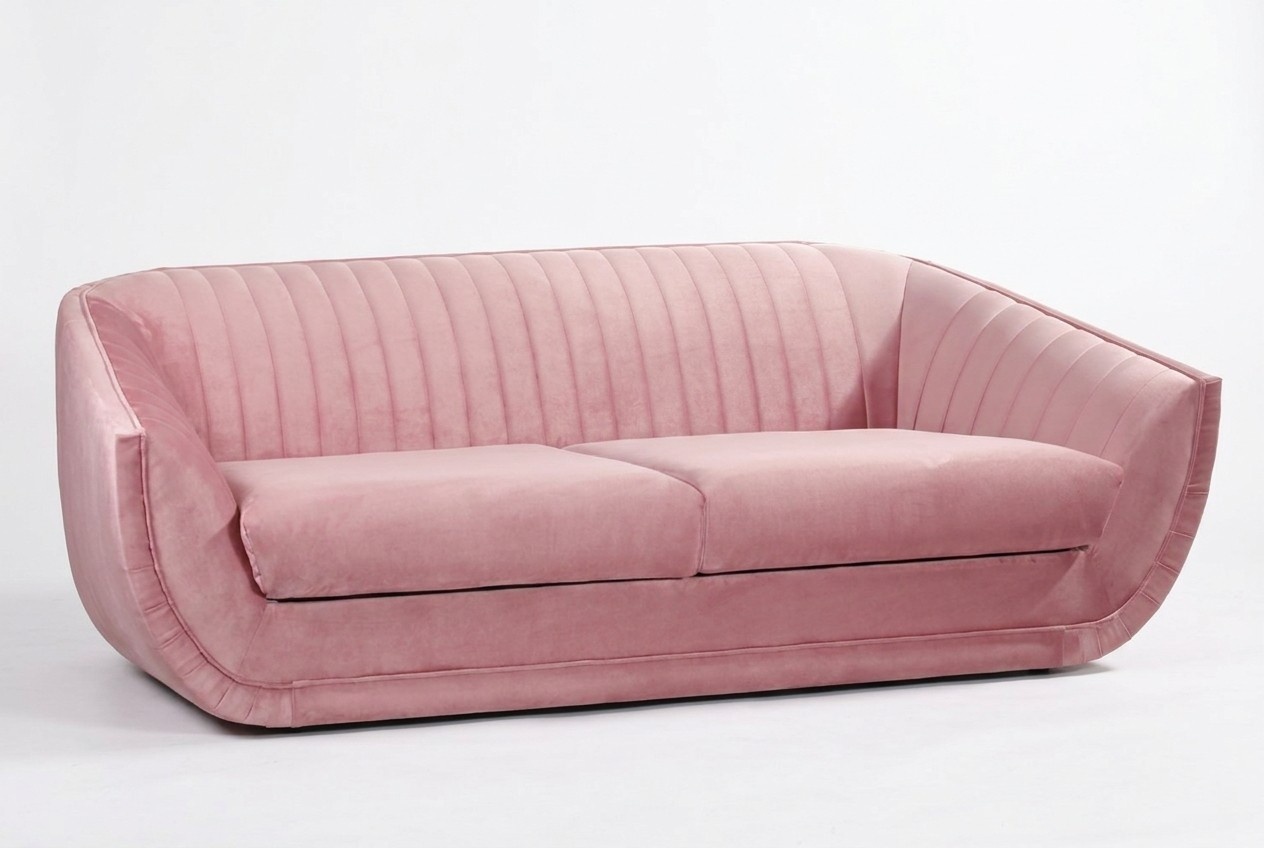 Dreisitzer Sofa 3 Sitzer Couch Polster Sofas Couchen Wohnzimmer Design Textil