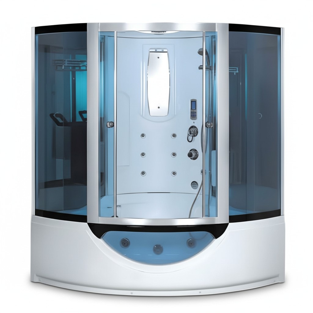 Dusche Hydromassagedusche Massageduschkabine Glaskabine Duschkabine 156x156 cm