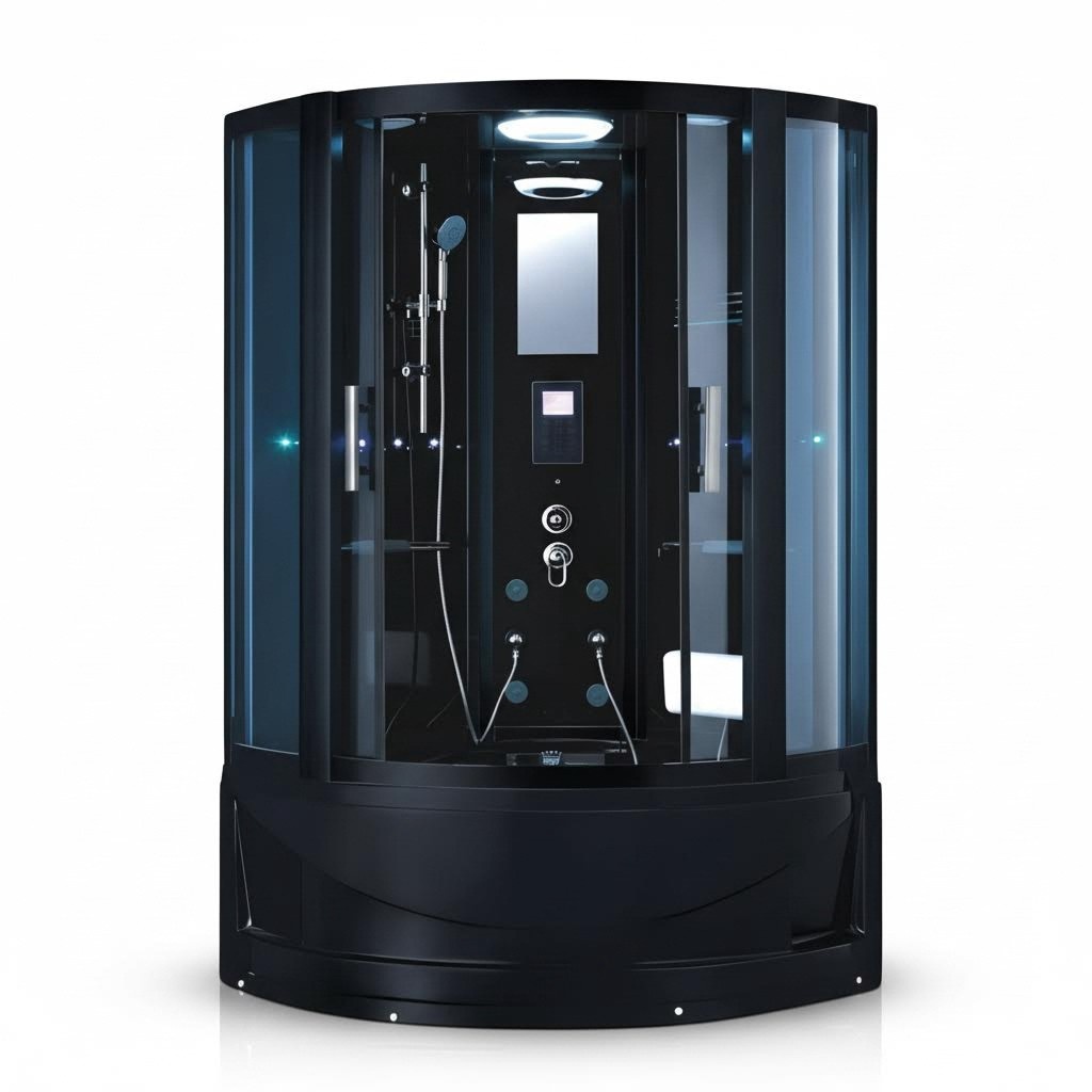 Duschkabine Glasdusche Duschabtrennung Komfortdusche Glaskabine 120x120 cm