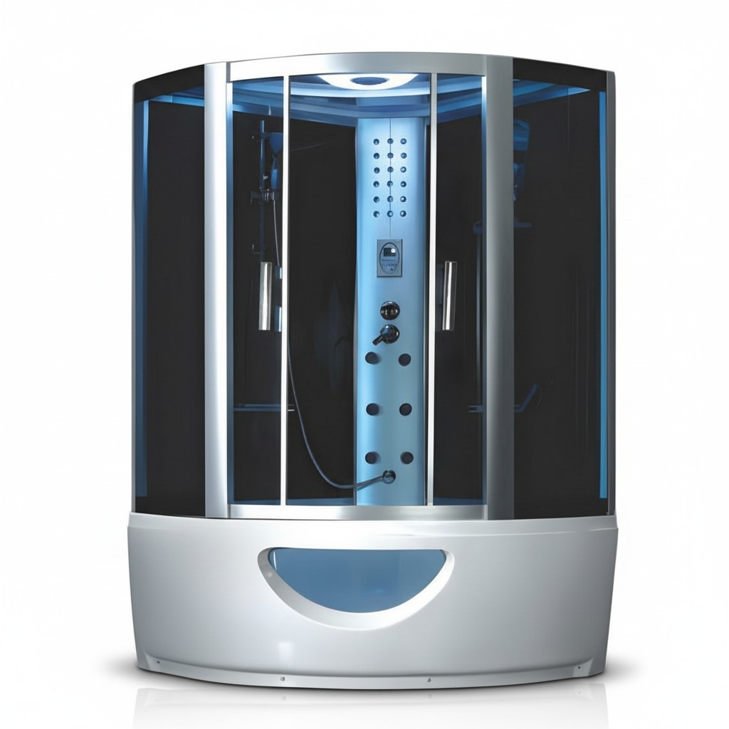 Duschraum Dusche Duschkabine Multifunktionsdusche Wellnessdusche 130x130 cm