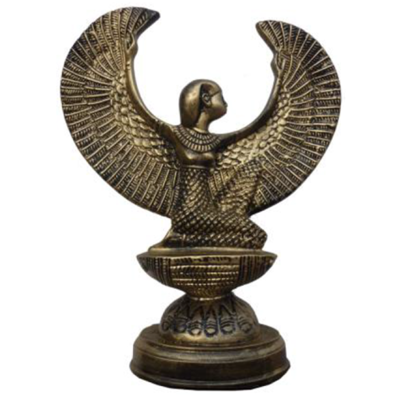 Ägypten Skulptur Göttin Isis Figur Statue Figuren Statuen Antik Stil 38cm Neu