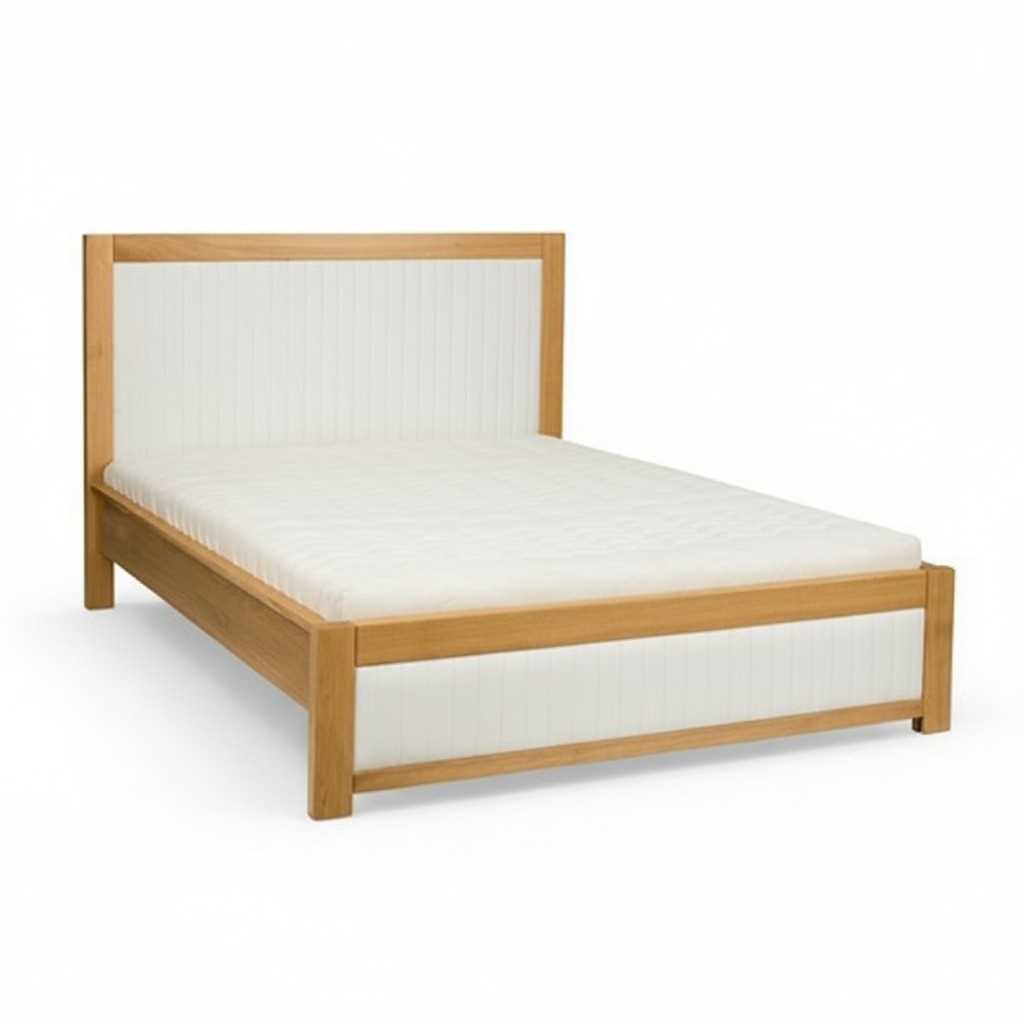 Echtholz Betten Holzbett Doppelbett Polsterbett handgefertigt Echtholz Bett Neu