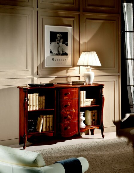 Wohnzimmer Möbel Klassischer Barock Stil Kommode Bücher Kommode Holz Anrichte