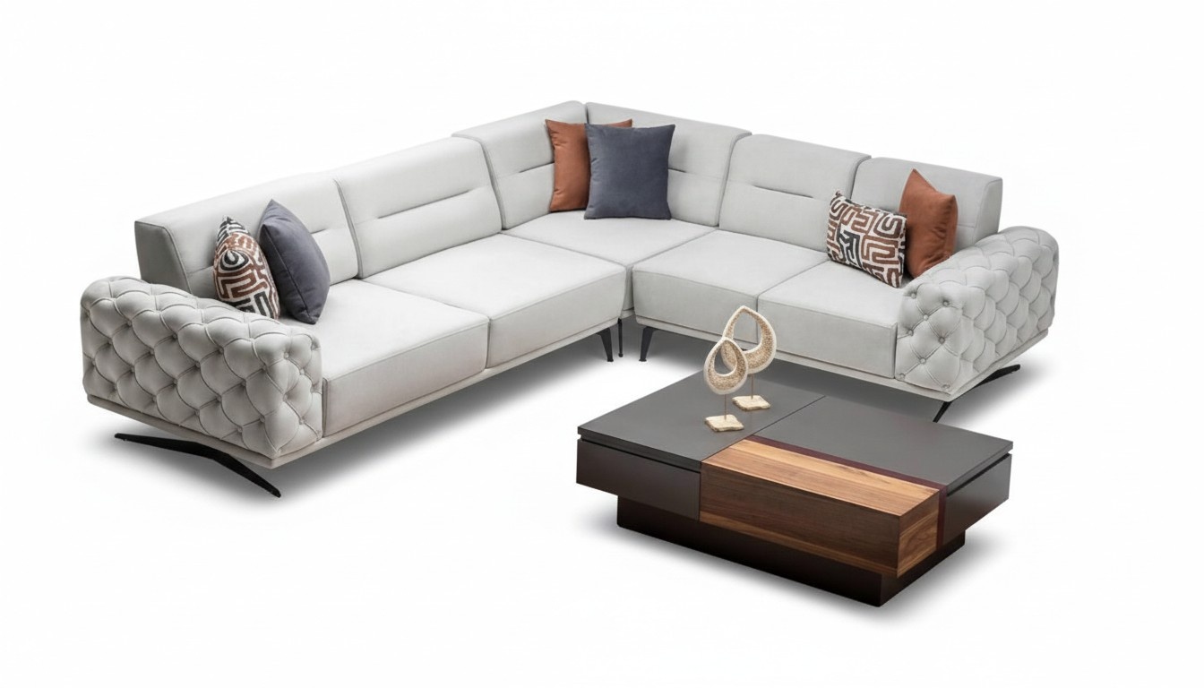 Eckcouch Couch Sofa Polsterlandschaft Ecksofa Lounge Eckgarnitur Wohnraumsofa