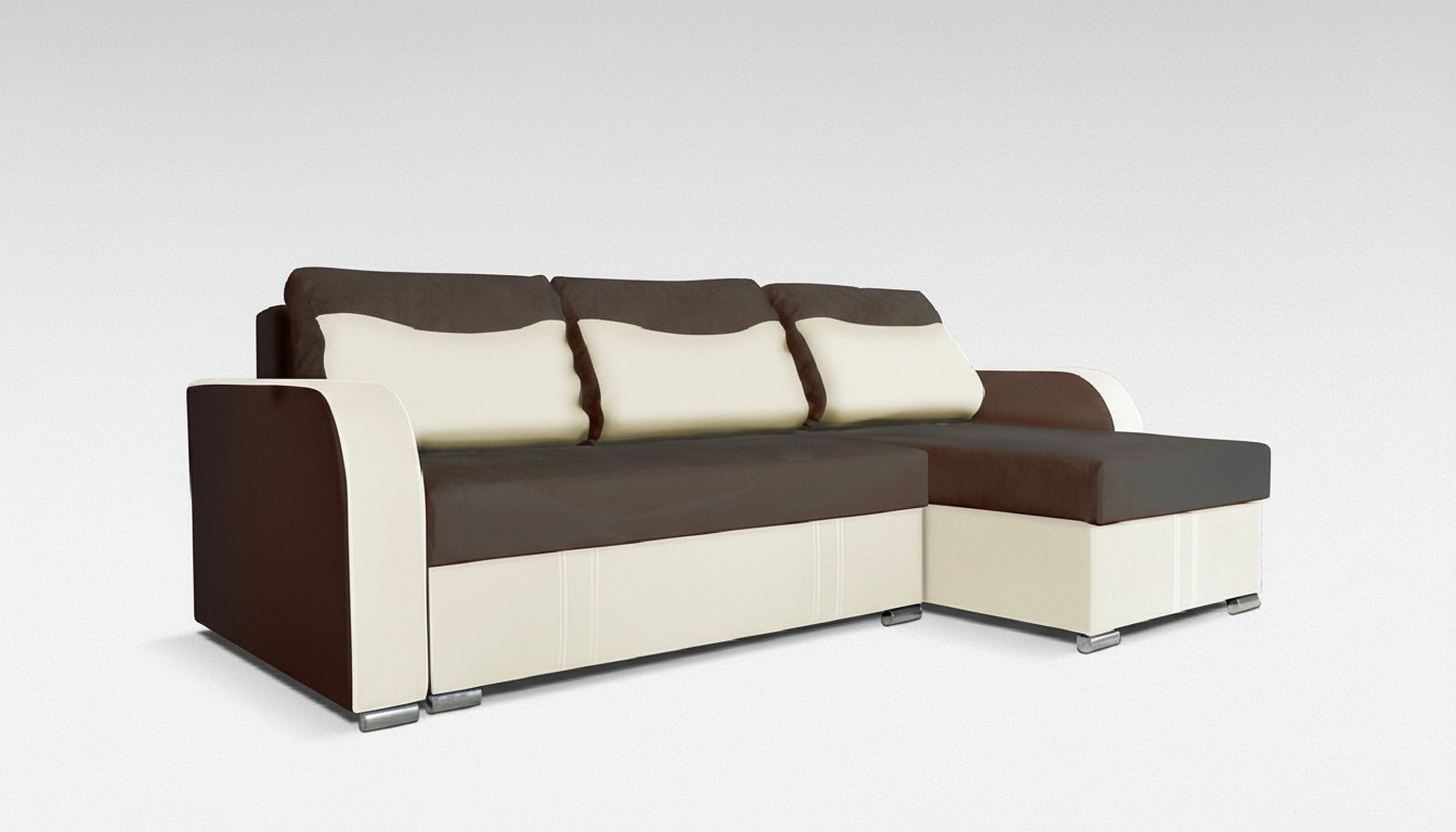 Eckgarnitur Sofa Designer Sofa Bettfunktion Bettkasten Schlafsofa Ecksofa Couch