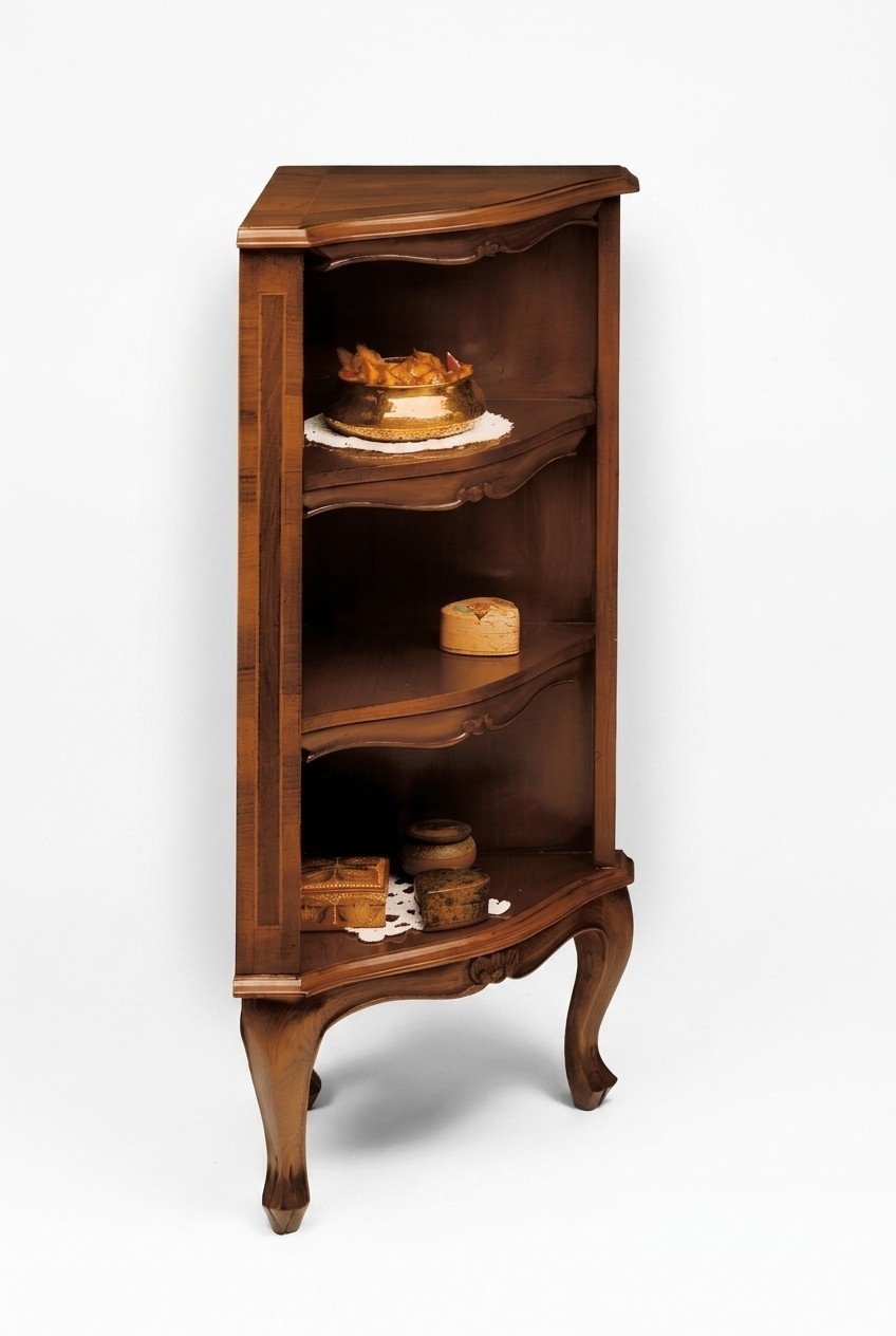 Eckschrank Regal Ecke Bücherregal Wand Ecke Regal Holz Schränke Design Barock