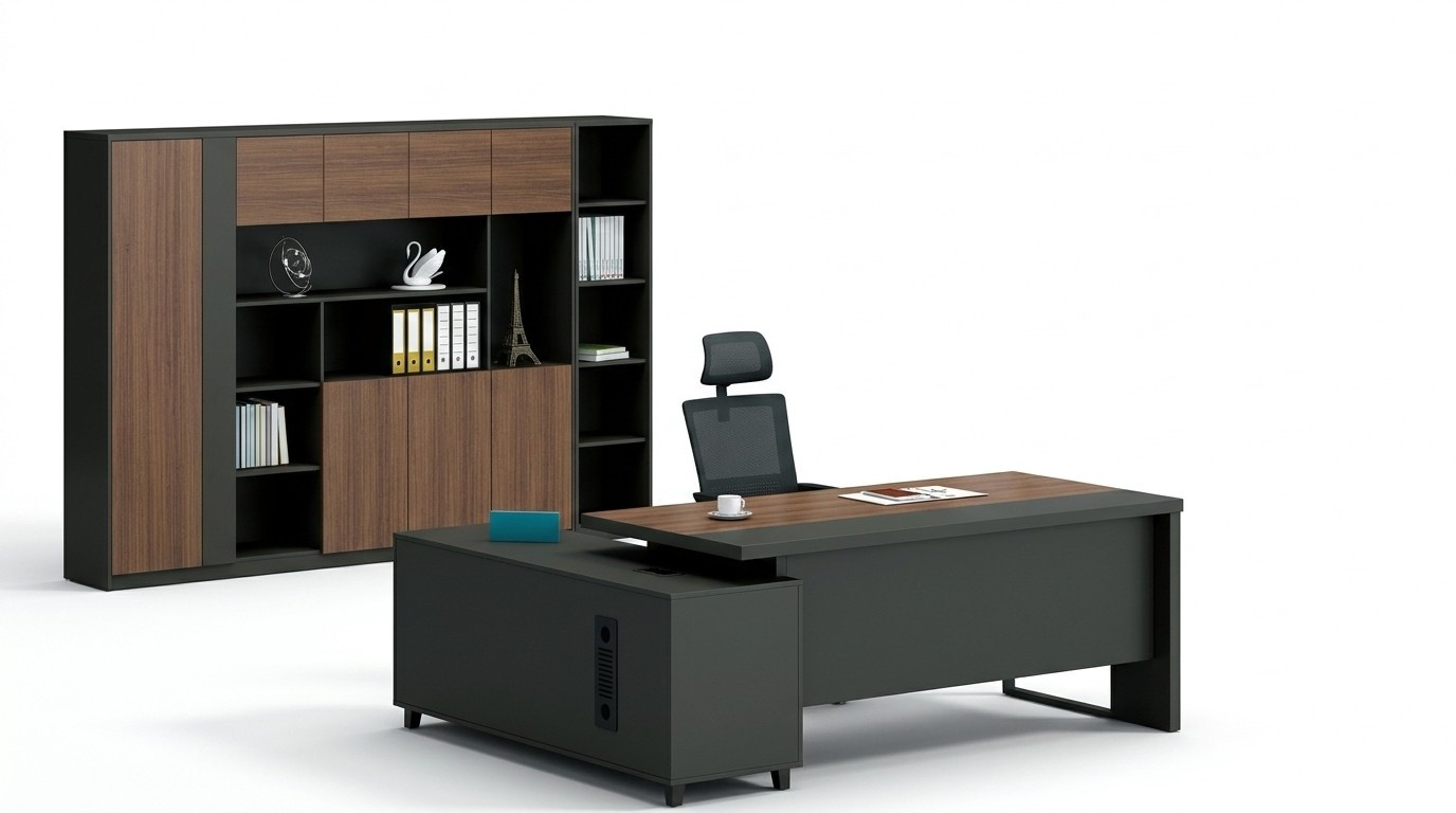 Eckschreibtisch Arbeits Schreib Büro Tisch Luxus Klasse Designer Möbel Tische