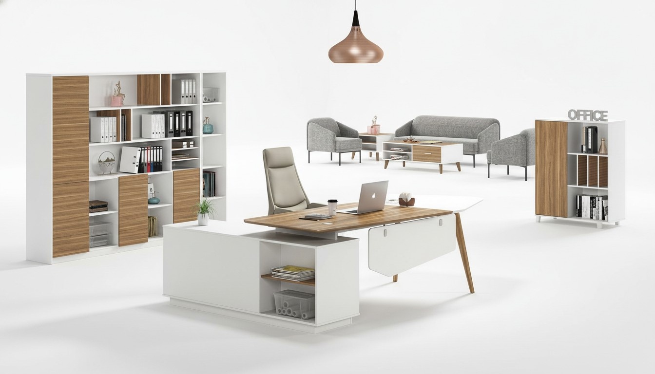 Eckschreibtisch Arbeits Schreib Büro Tisch Luxus Klasse Designer Möbel Tische