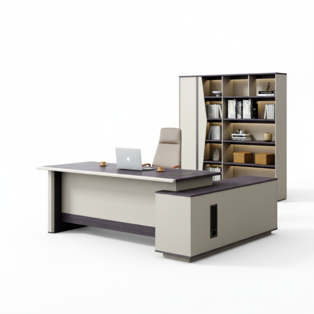 Eckschreibtisch Arbeits Schreib Büro Tisch Luxus Klasse Designer Möbel Tische