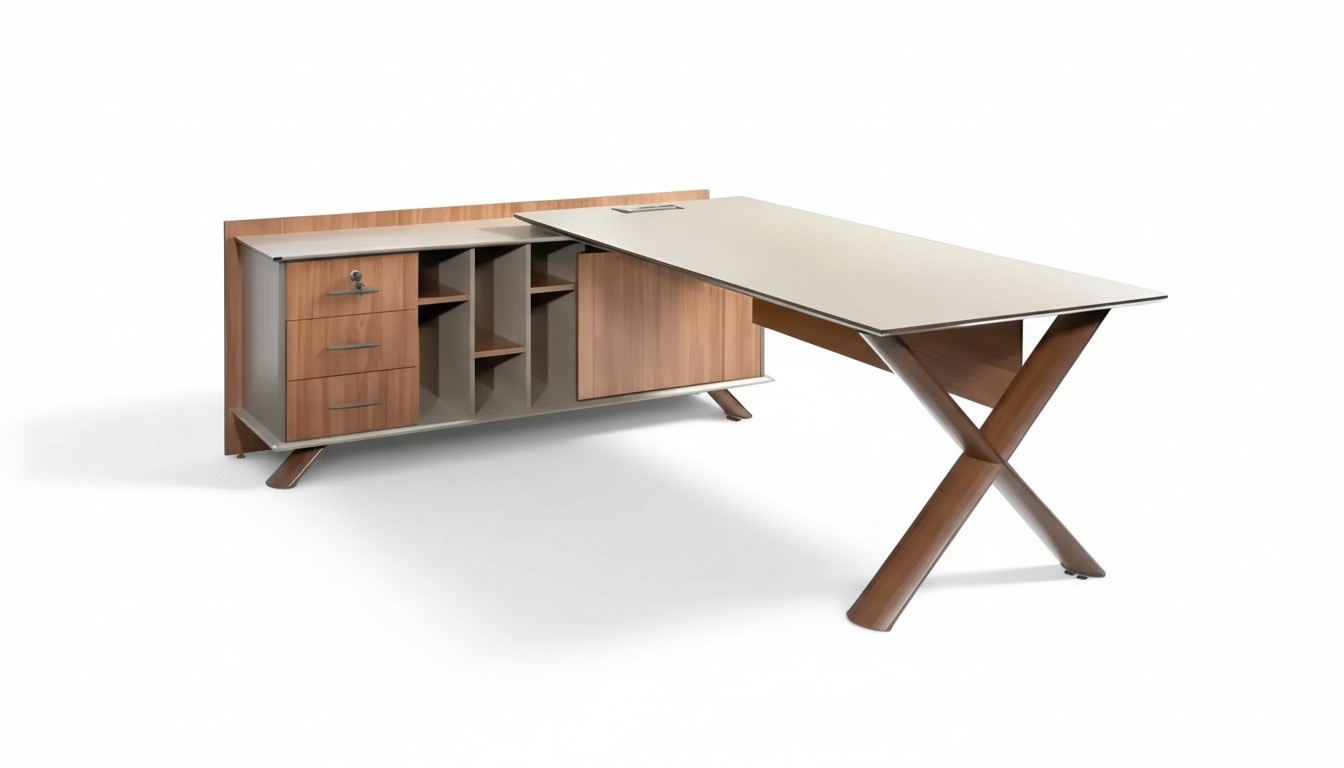 Eckschreibtisch Büro Einrichtung Zimmer Möbel Design Schreibtische Möbel