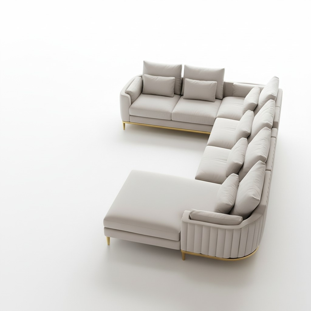 Ecksofa L Form Stoff Couch Wohnlandschaft Garnitur Design Modern Sofa Sofas Neu