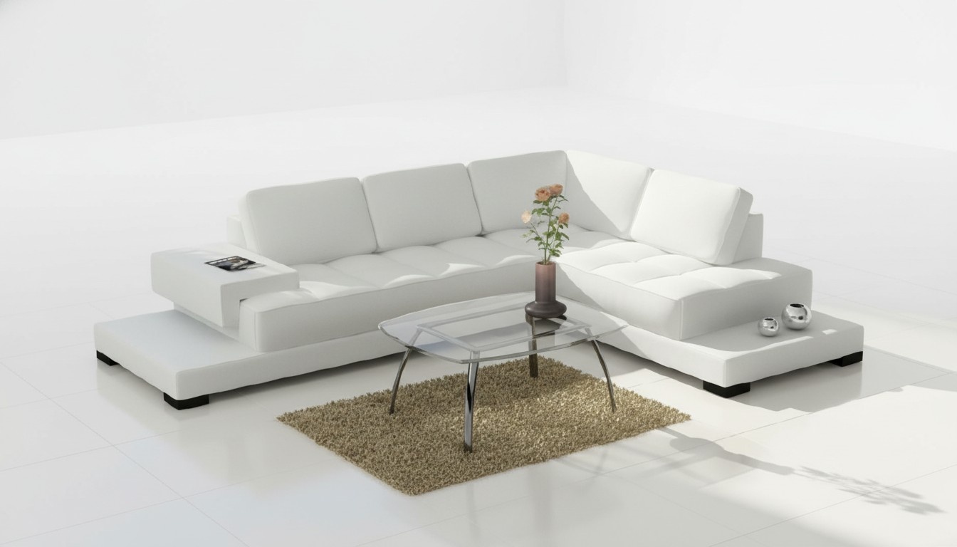 ECKSOFA LEDERSOFA Sofa GARNITUR ECK COUCH WOHNLANDSCHAFT Polster Neu Mod. 3900