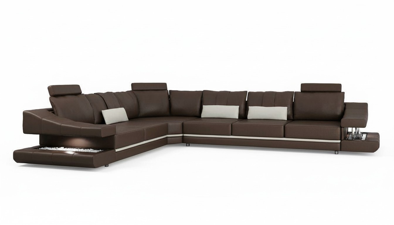 Ecksofa Sofa Couch Polster EckSoga Wohnlandschaft Textil Eck L Form Wohnzimmer